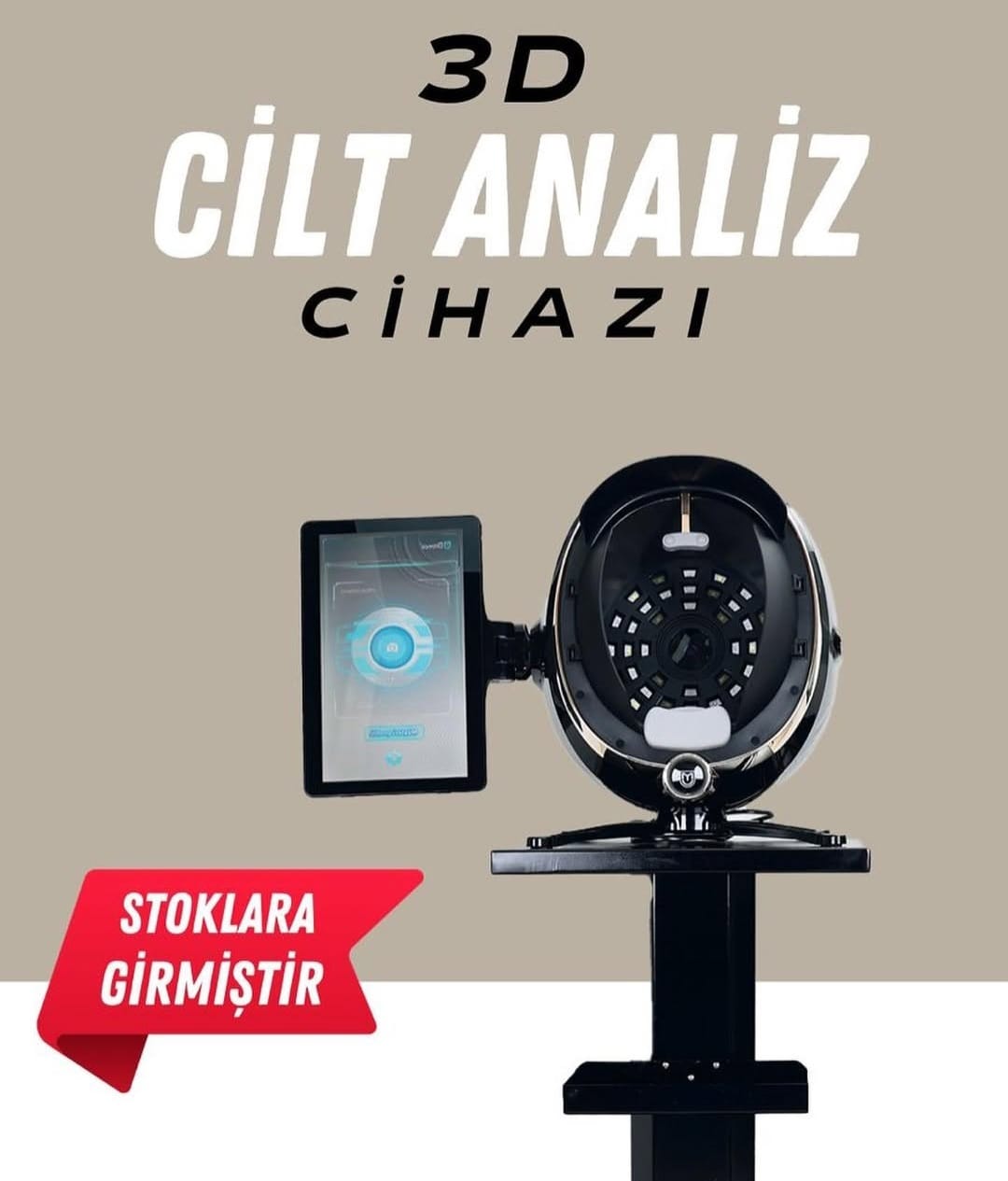 3D Kameralı Yüz ve Cilt Analiz Cihazı