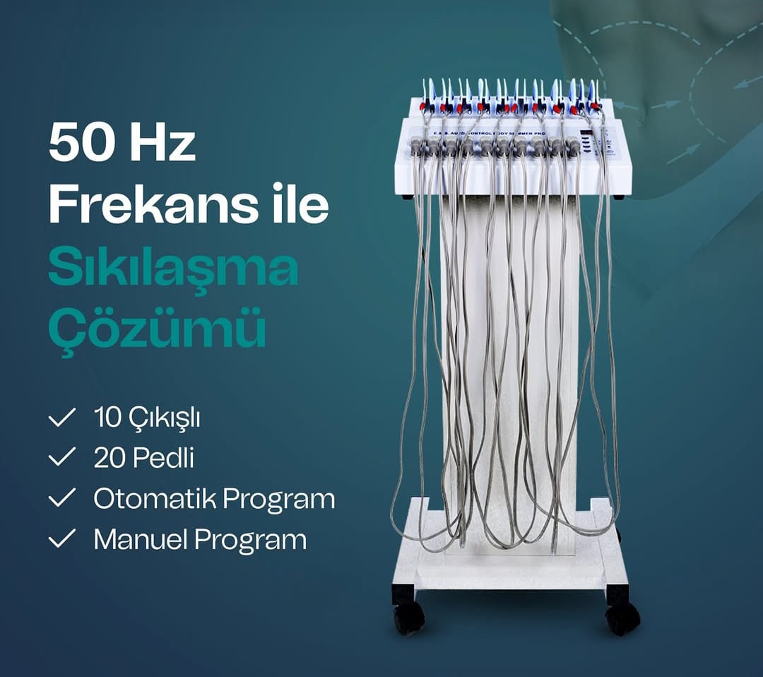 50Hz Frekans Pasif Jimnastik ve Sıkılaşma Cihazı