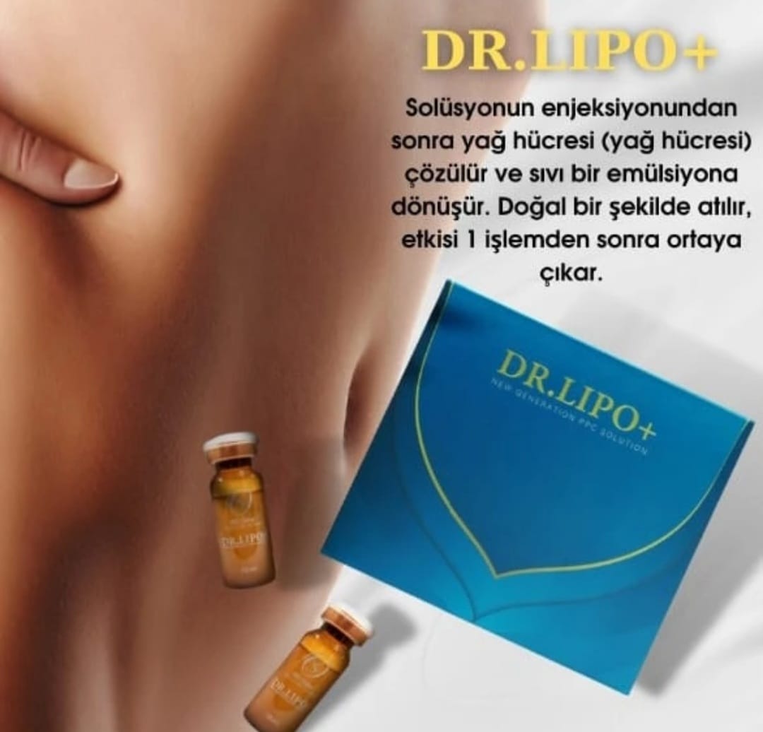 Dr Lipo Plus Enjekte Edilebilir Lipoliz Solüsyonu