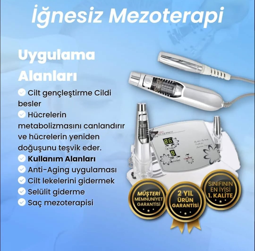 İğnesiz Mezoterapi Cihazı