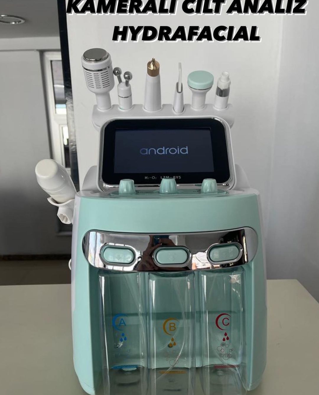 Kameralı Cilt Analiz + HydraFacial Cihazı